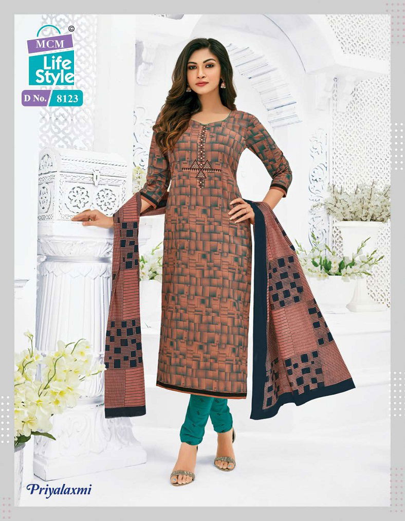 Mcm Lifestyle Priyalaxmi 22 Casual Daily Wear Cotton Printed Dress Material Collection